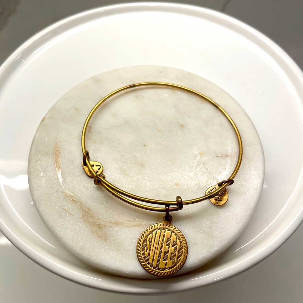 Alex and Ani Sweet Bracelets in Gold and Silver